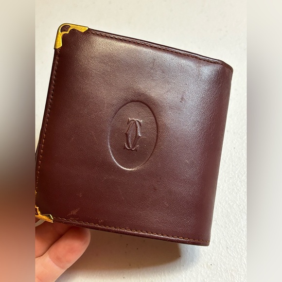 Cartier Handbags - Authentic Double C Cartier wallet /Coin
